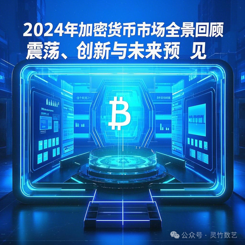 灵竹数艺：2024年加密货币市场变革与比特币冲破10万美元的辉煌之旅